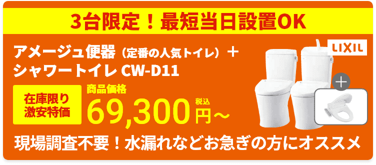 最短即日設置