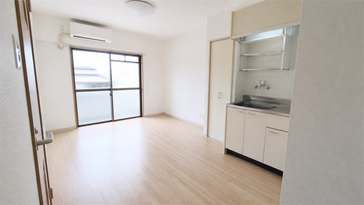 原状回復を終えた退去後の1Kマンション