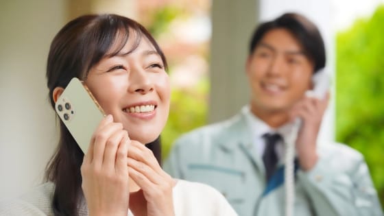 工事後も長期で安心最大10年工事保証が無料