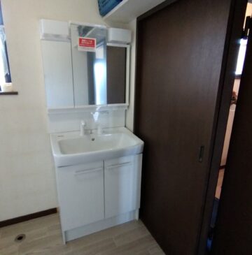 大分市M洗面台の施工事例工事後写真