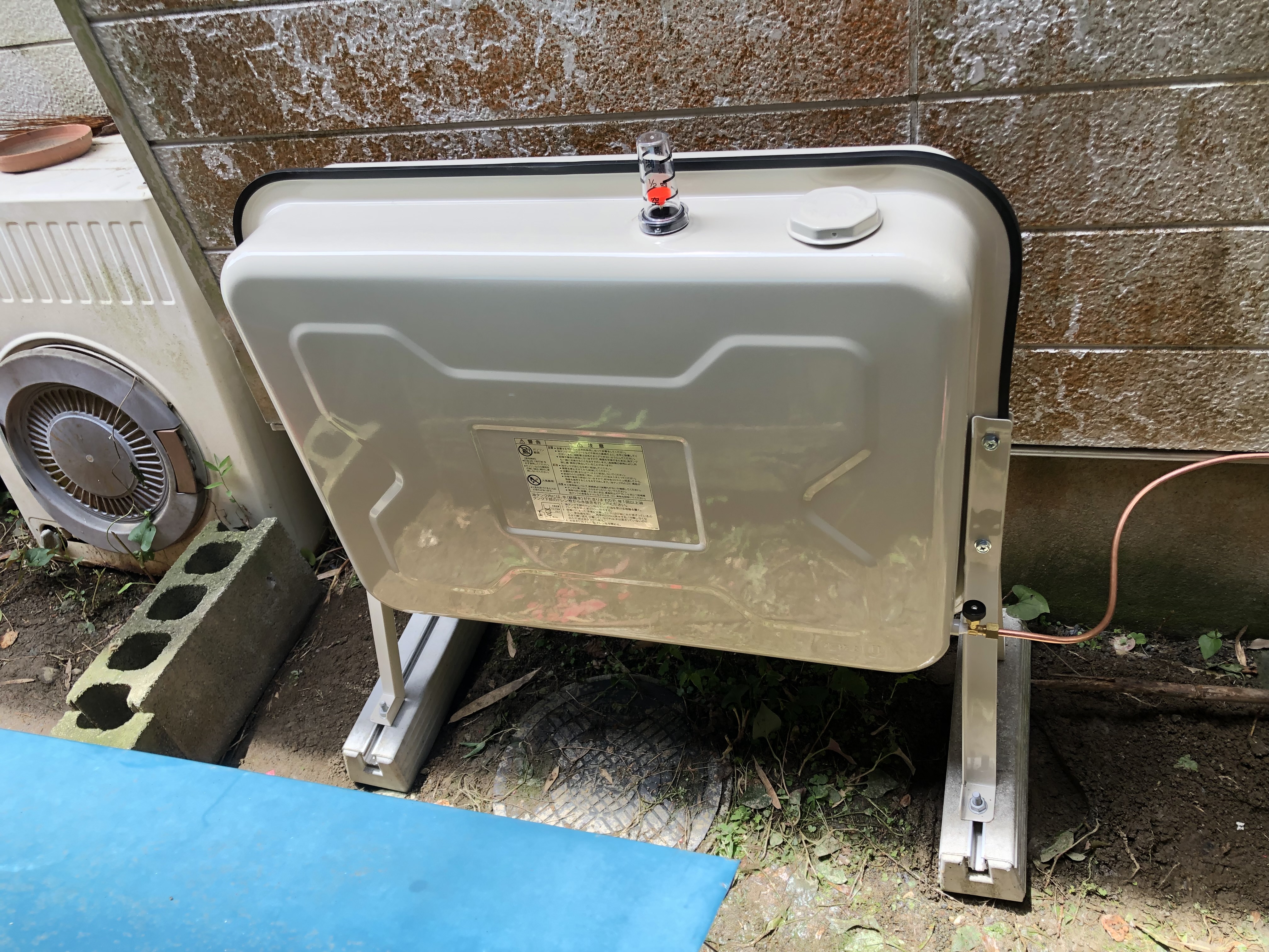 大分市G様邸IBF-3970DS長府製作所灯油ボイラー交換事例工事後写真2