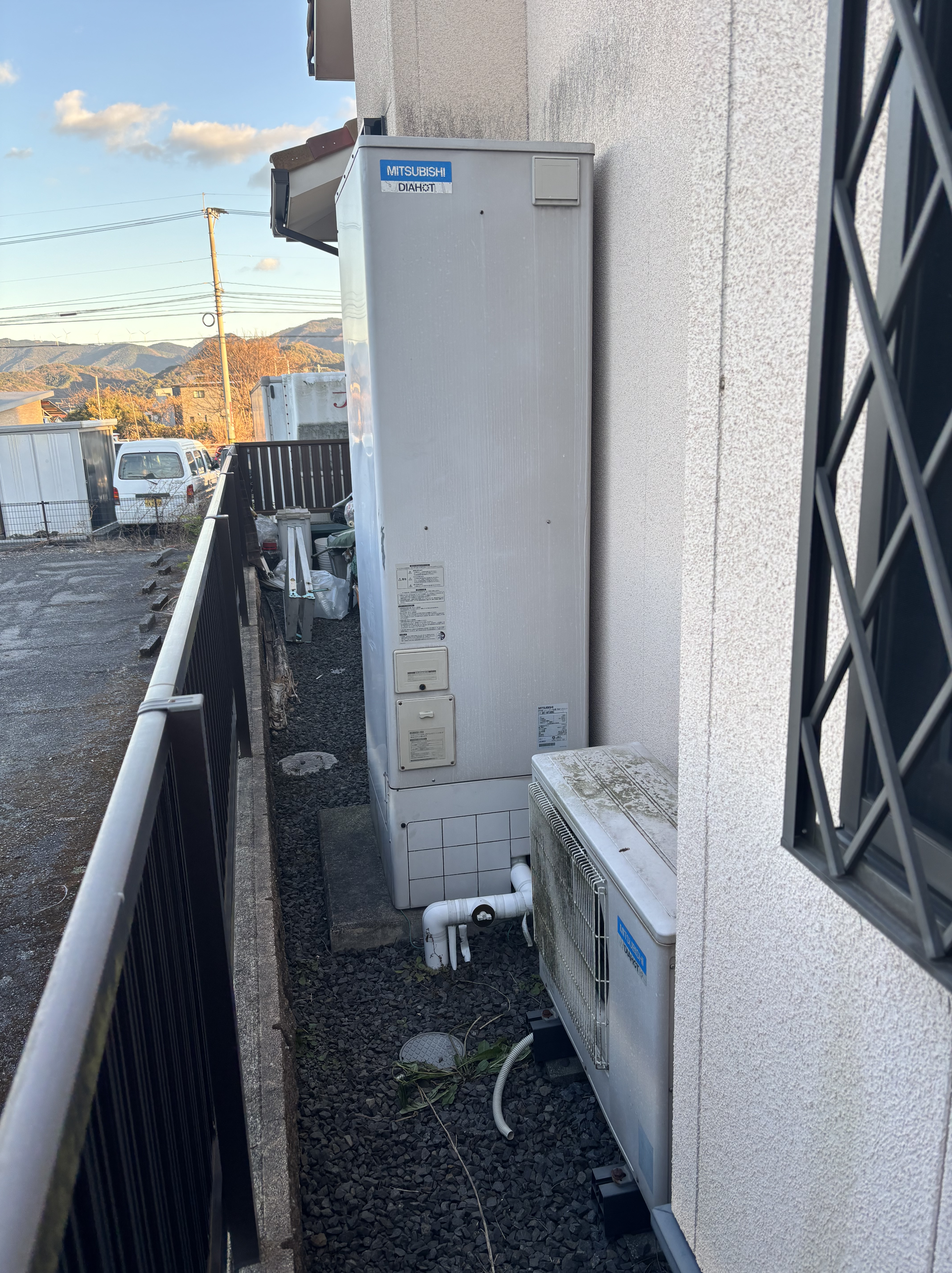 大分市H様邸HE-S46LQS　パナソニックエコキュート交換事例工事前写真