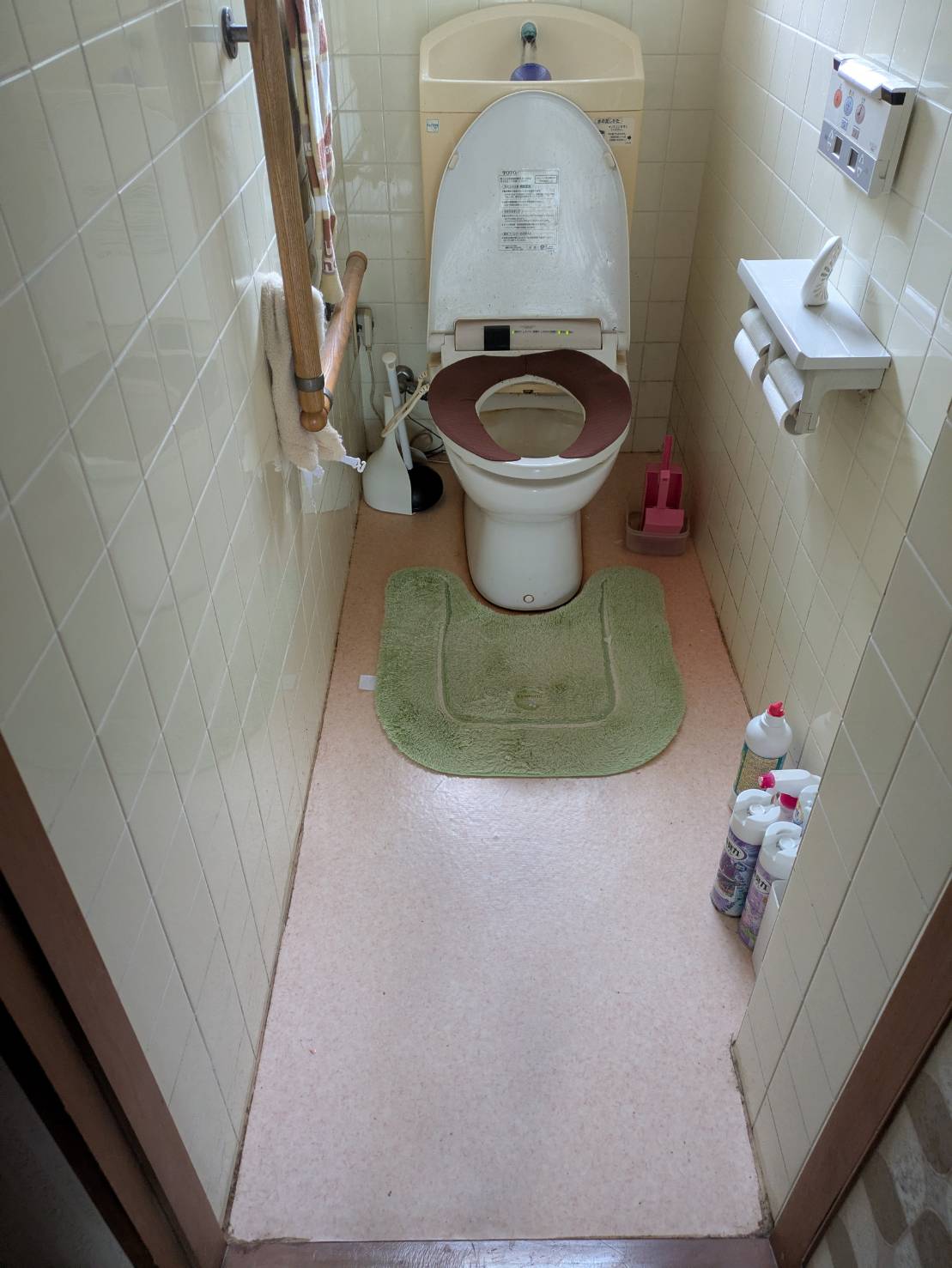 豊後大野市大野町S様邸LIXILトイレアメージュ交換事例工事前写真
