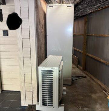 大分市Kエコキュートの施工事例工事後写真