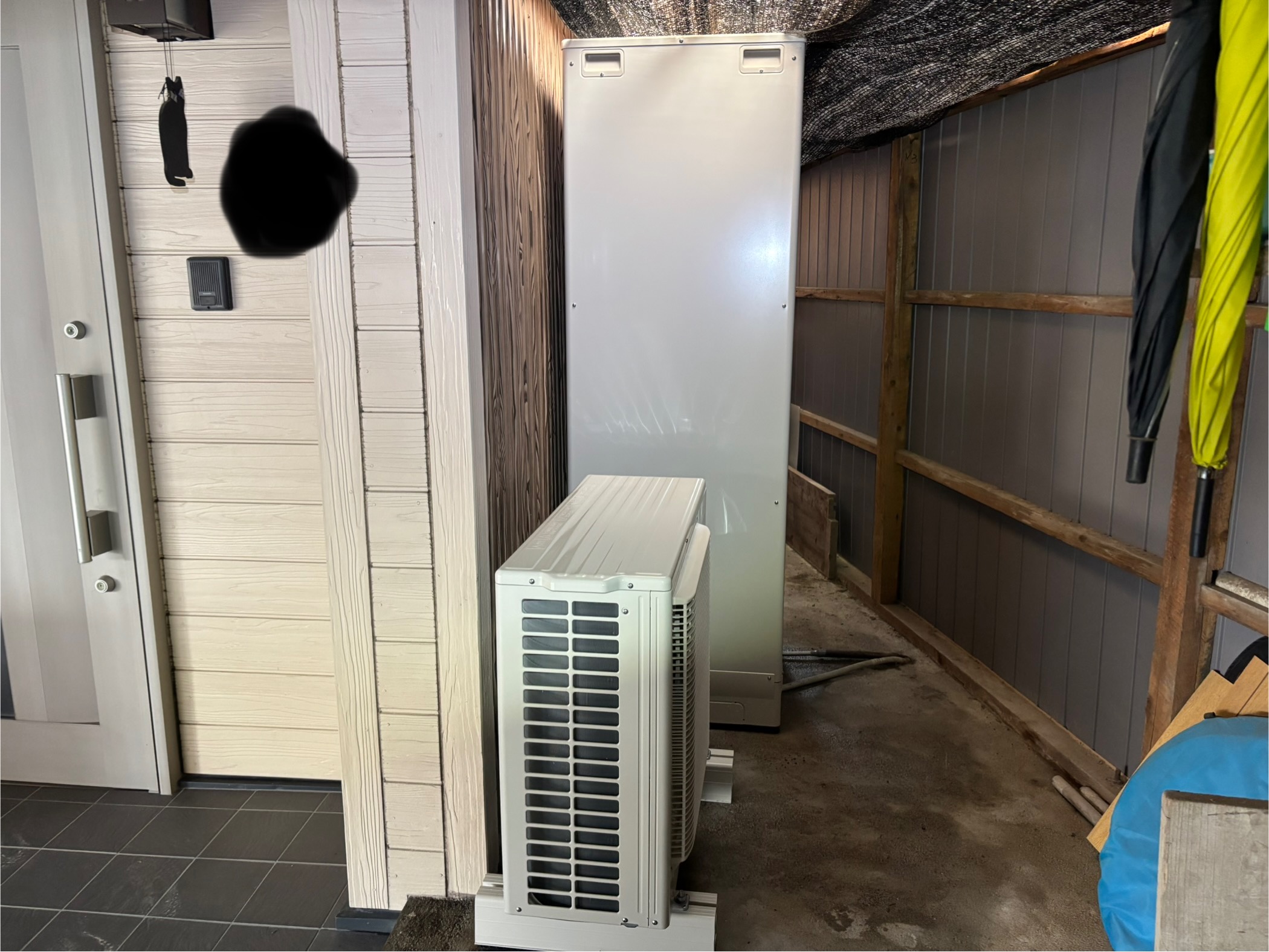 大分市K様HE-S37LQS　パナソニックエコキュート交換施工事例工事後写真