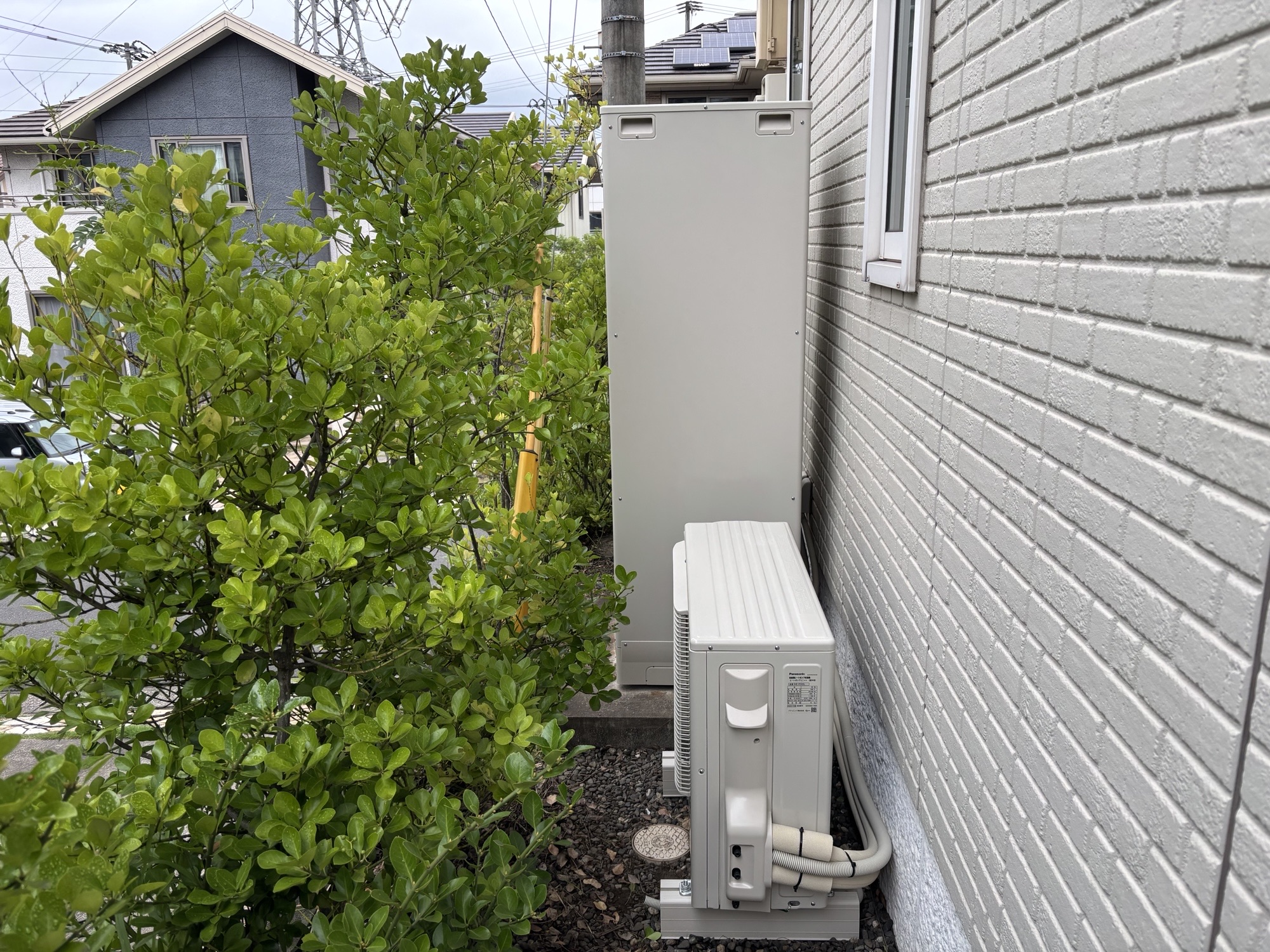 大分市K様邸HE-S37LQS 電気温水器~エコキュート交換工事事例工事後写真2