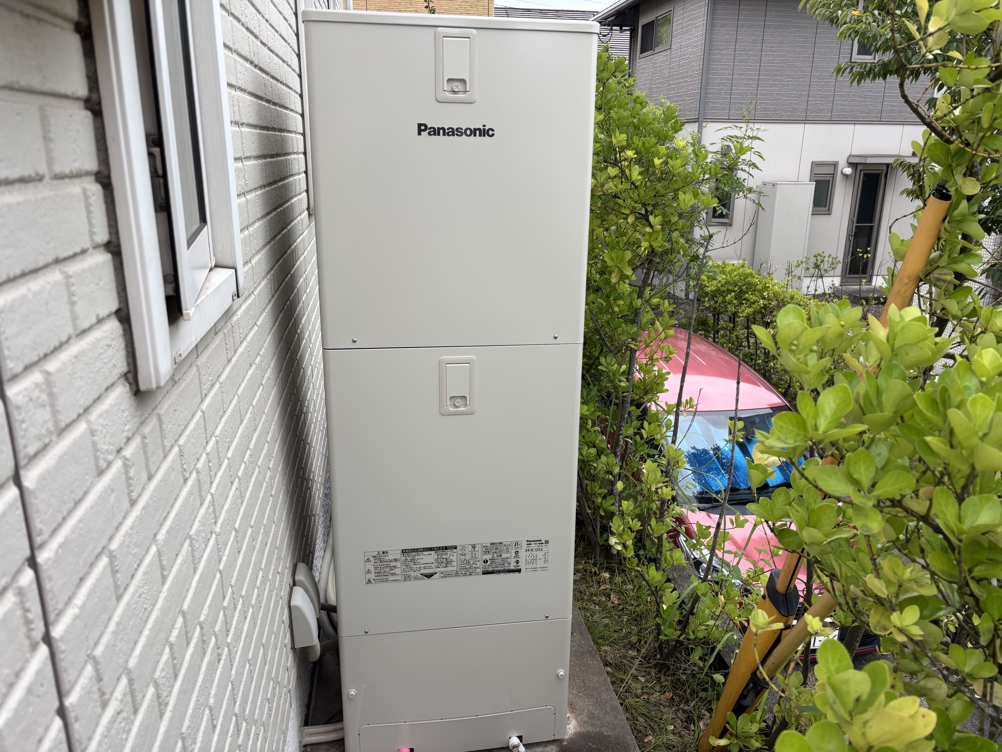 大分市K様邸HE-S37LQS 電気温水器~エコキュート交換工事事例工事後写真