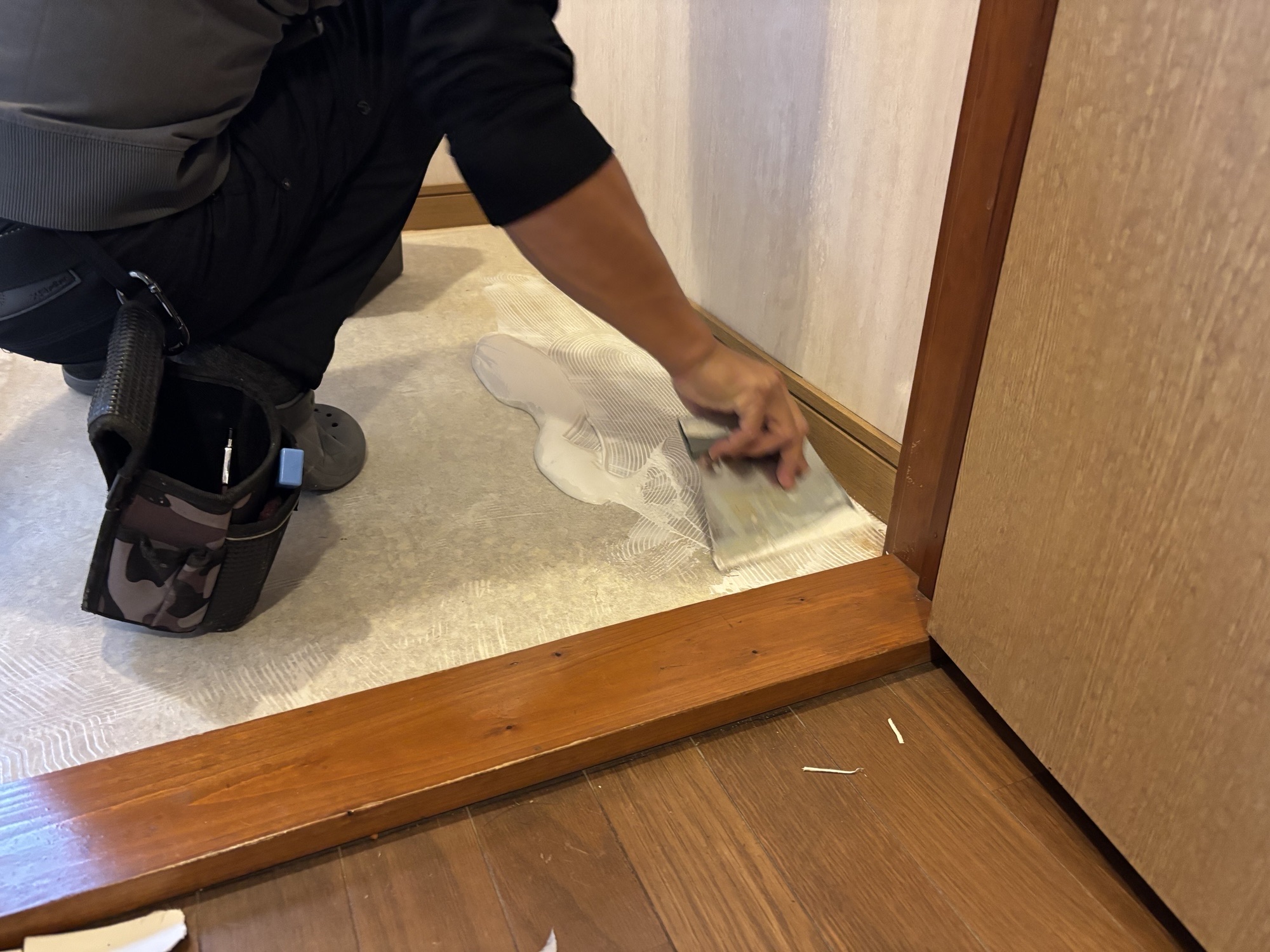 大分市I様邸TOTOピュアレストQR+アプリコットF1A　便器交換施工事例工事イメージ01