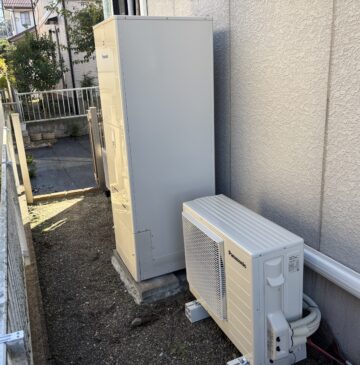 大分市Nエコキュートの施工事例工事後写真