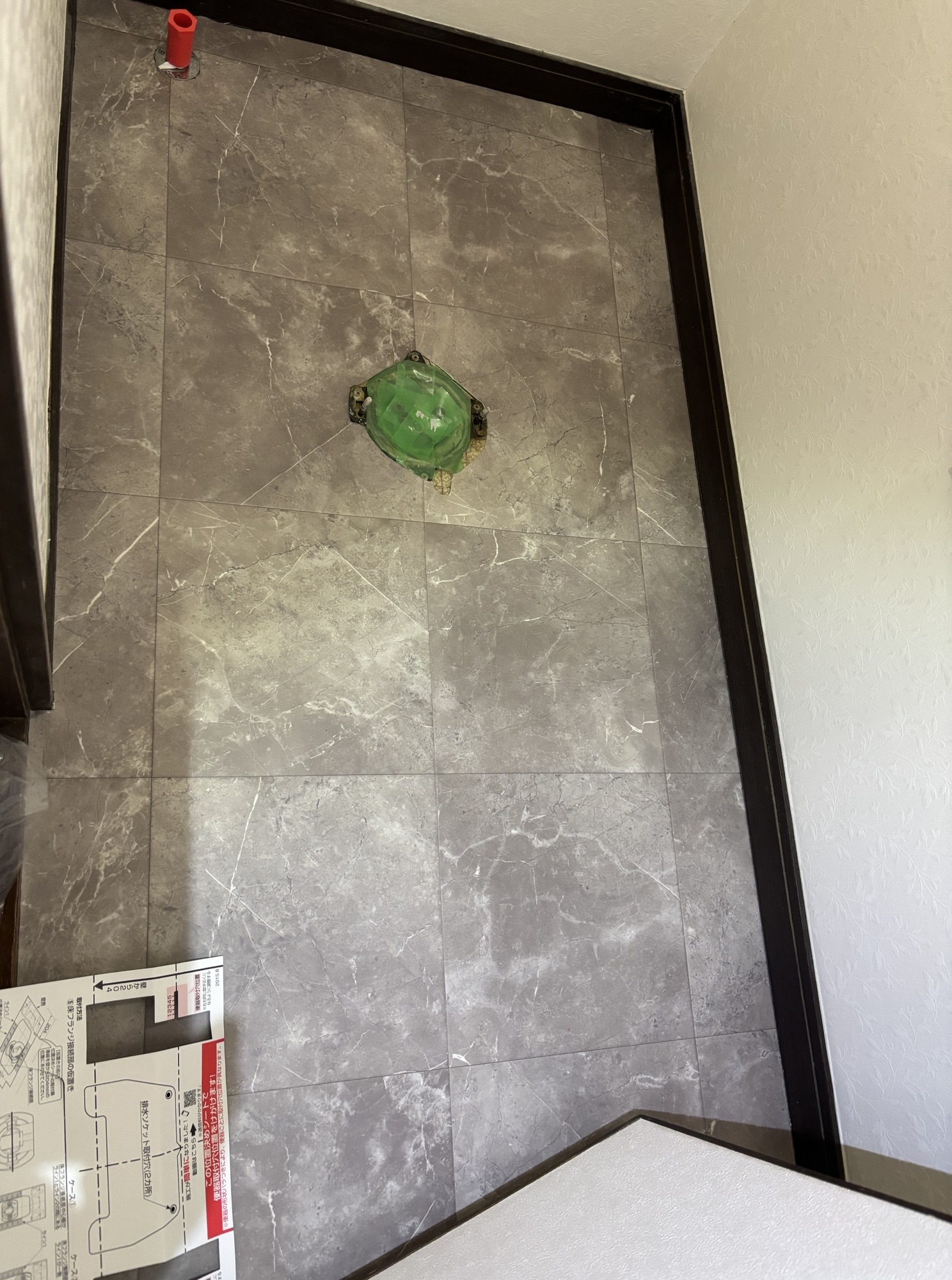 大分市A様邸トイレ交換・床クッションフロア張替 ピュアレストQR+SS2交換施工事例工事イメージ02