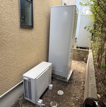 大分市Tエコキュートの施工事例工事後写真