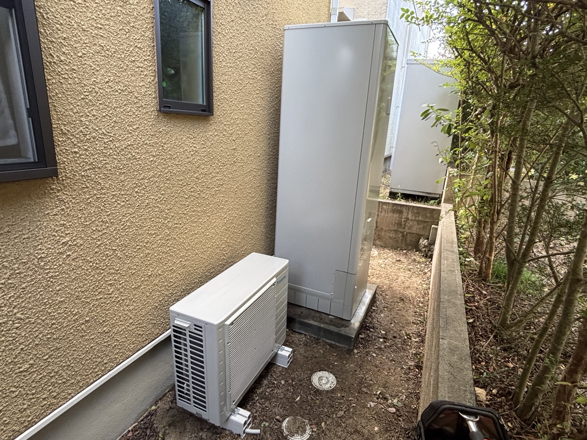 大分市T様邸EQA46ZSV　ダイキン製エコキュート交換施工事例工事後写真