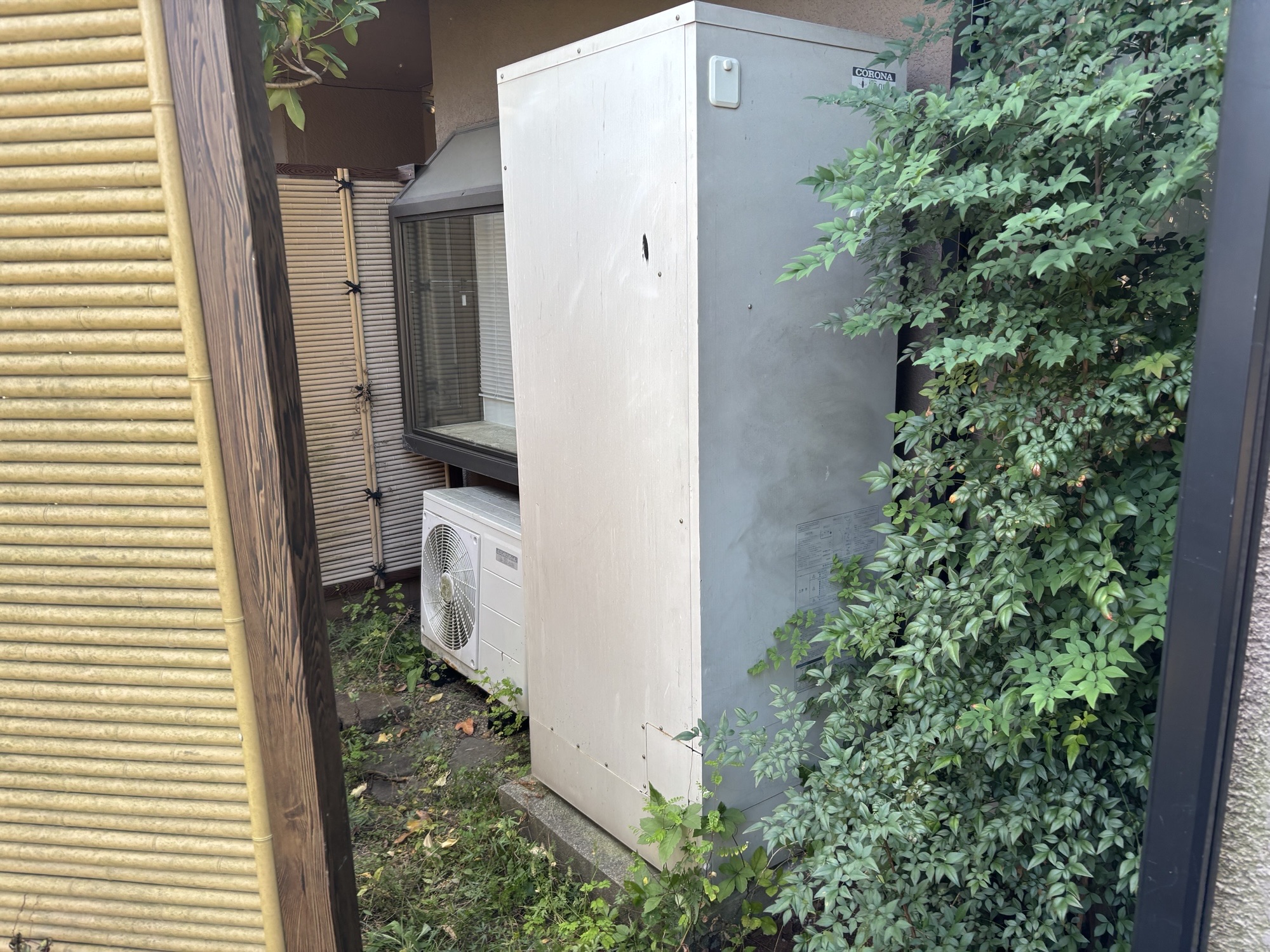 大分市S様邸HE-S37LQS エコキュート交換施工事例工事前写真