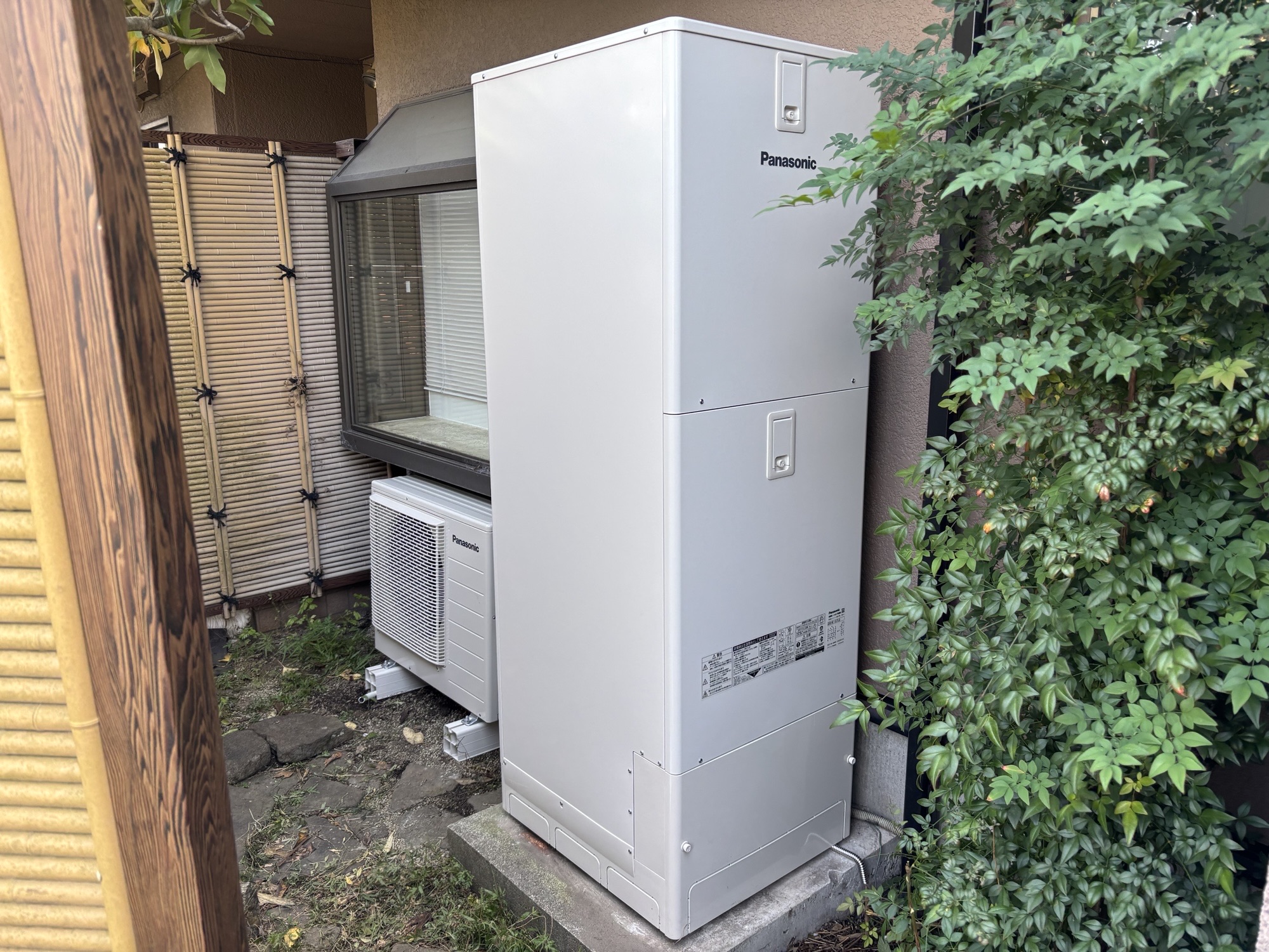 大分市S様邸HE-S37LQS エコキュート交換施工事例工事後写真