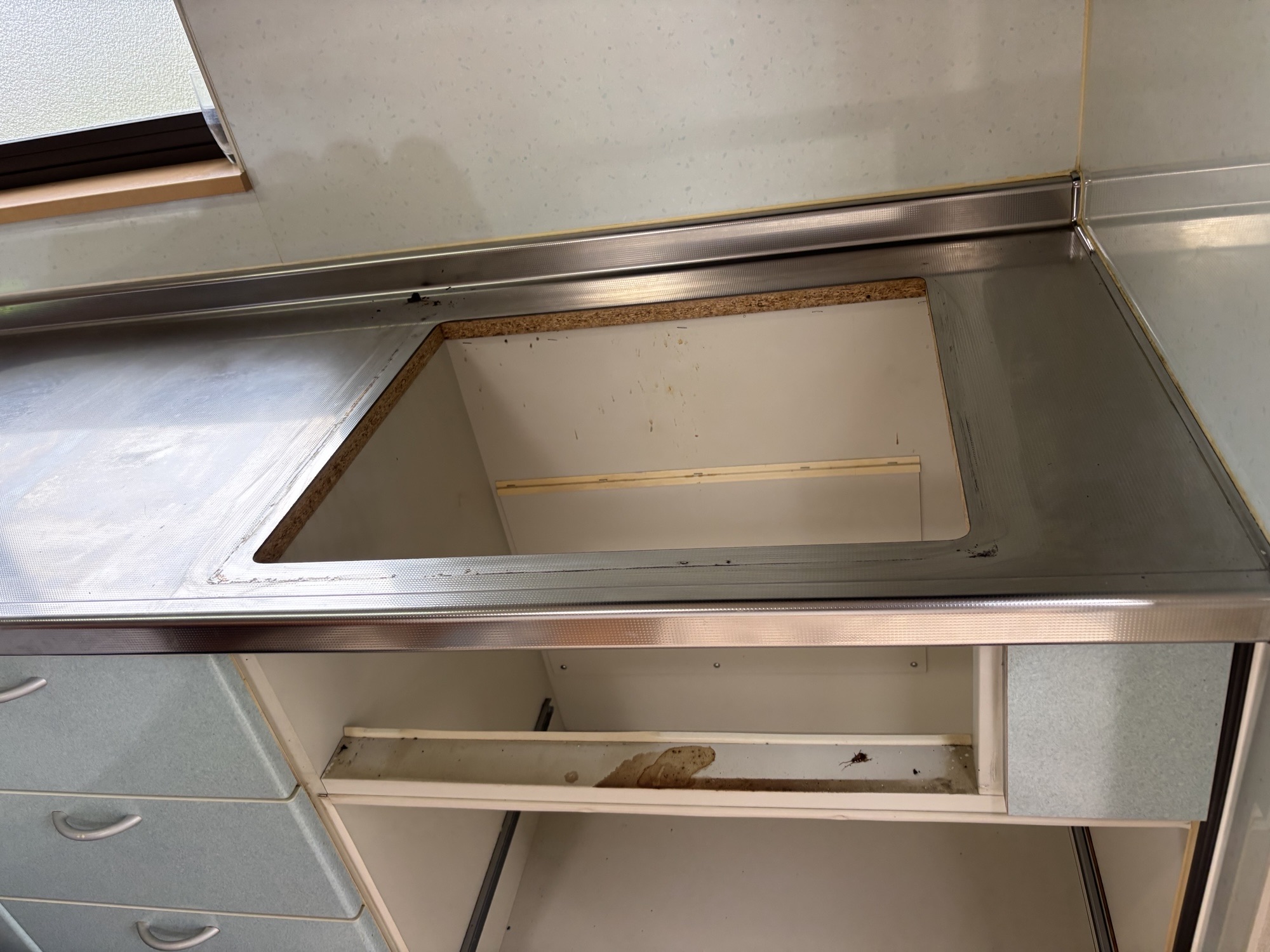 大分市W様邸IHコンロ パナソニック製KZ-L32AST交換施工事例工事イメージ01