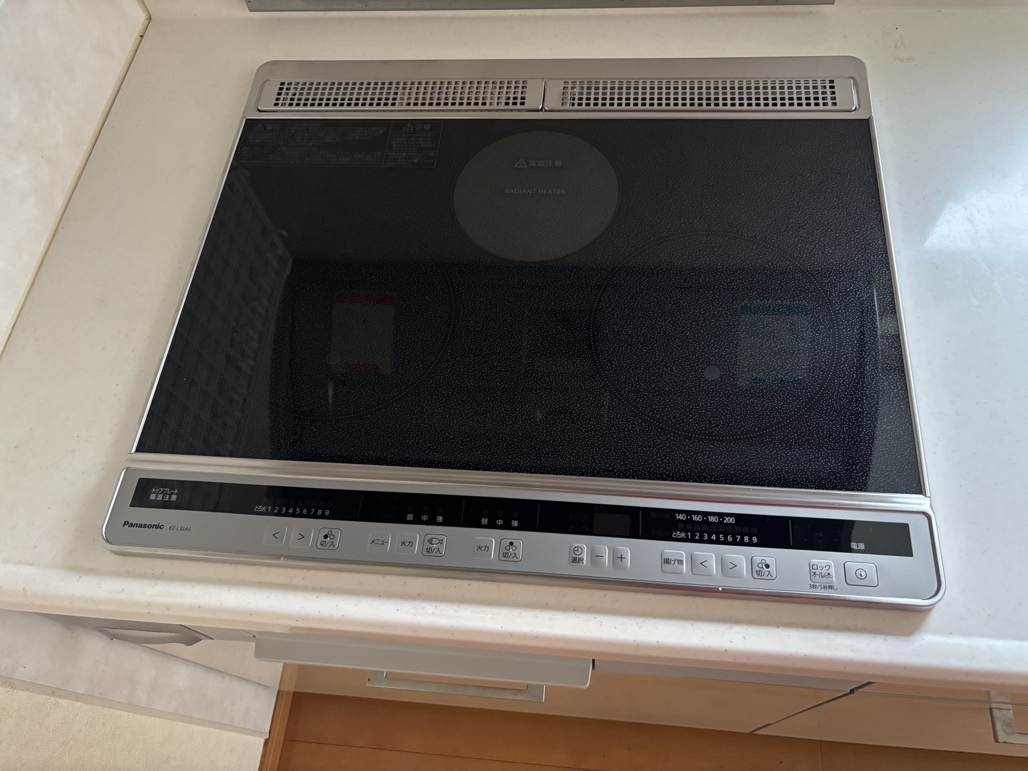 大分市K様邸IHコンロ　パナソニック製KZ-L32AS交換事例工事後写真