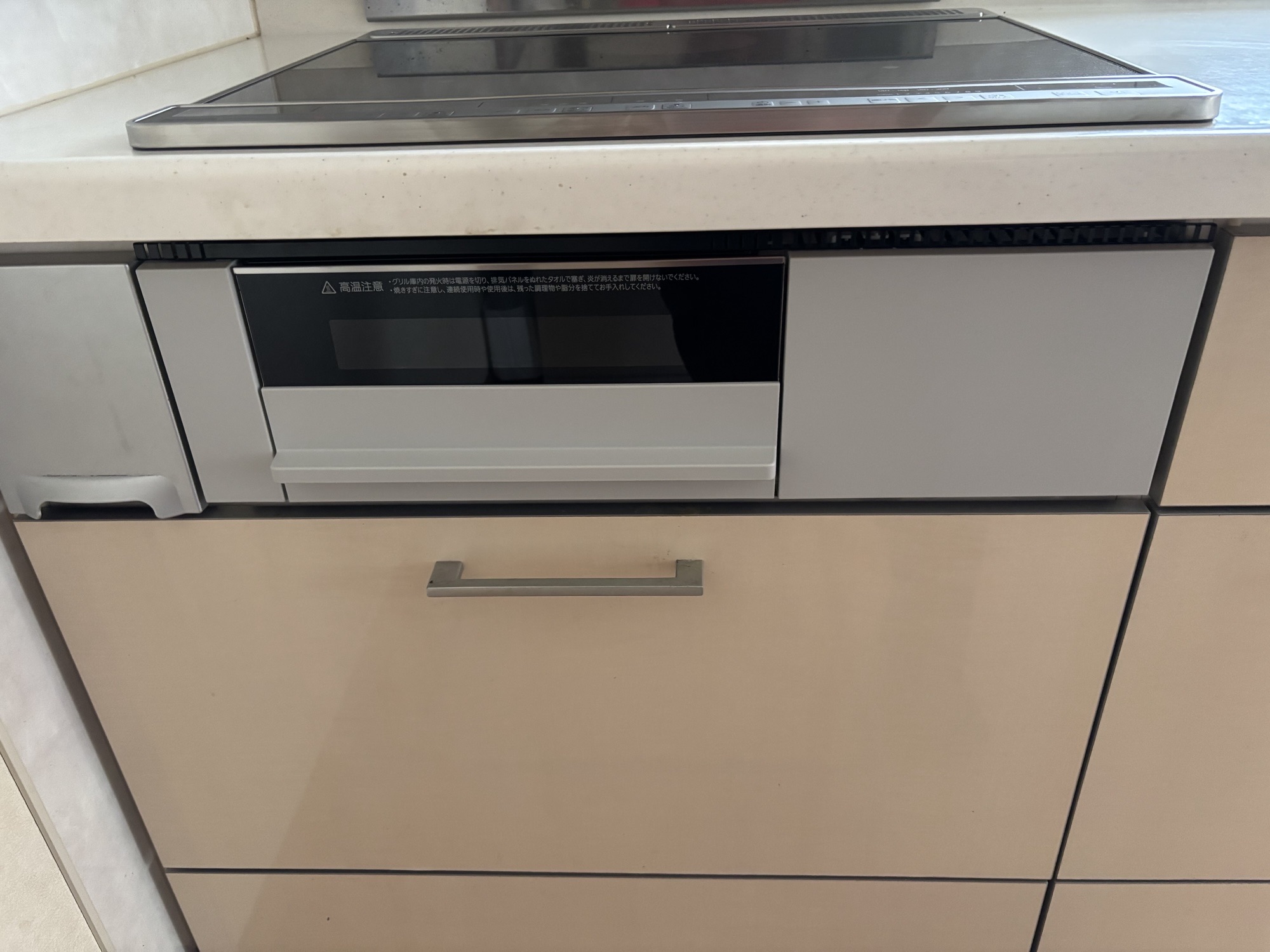 大分市K様邸IHコンロ　パナソニック製KZ-L32AS交換事例工事後写真2