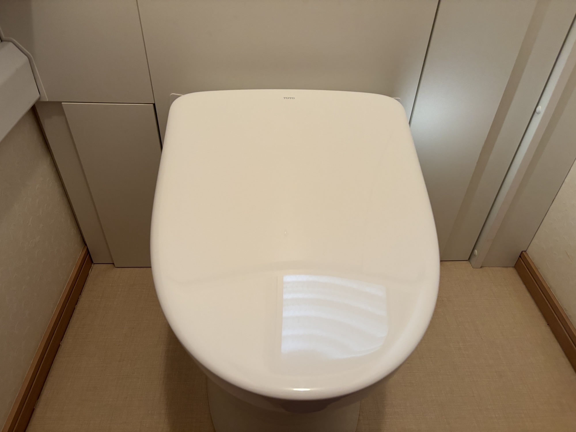 大分市T様邸温水洗浄便座 レストパル アプリコットF3A交換施工事例工事後写真