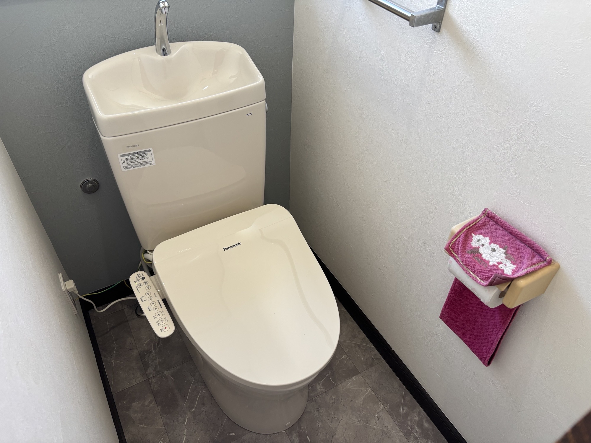 大分市A様TOTOピュアレストQR+パナソニックCH951S+内装パック　施工事例工事後写真2