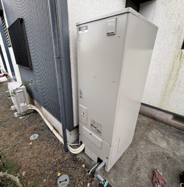 大分市Dエコキュートの施工事例工事後写真