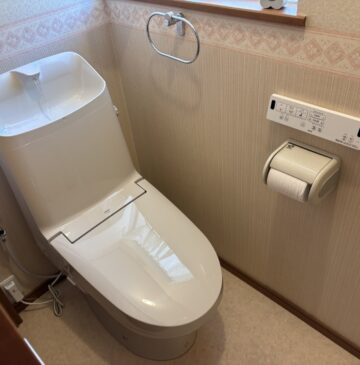 大分市Wトイレの施工事例工事後写真