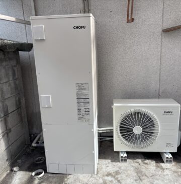 大分市Iエコキュートの施工事例工事後写真