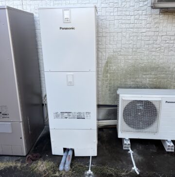 大分市Nエコキュートの施工事例工事後写真