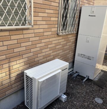 大分市Aエコキュートの施工事例工事後写真