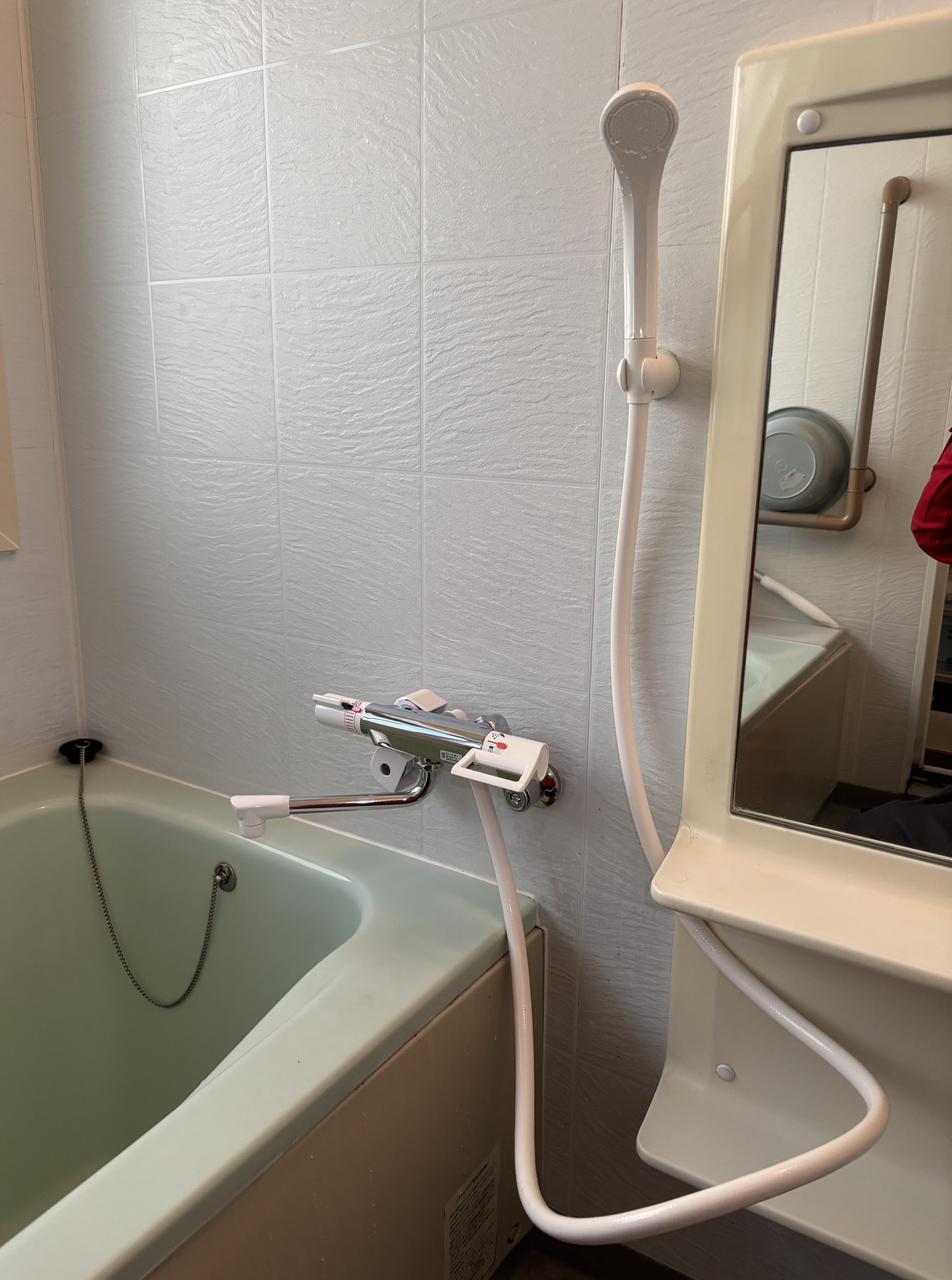 大分市K様邸SANEI SK181D-13浴室水栓交換工事後写真2