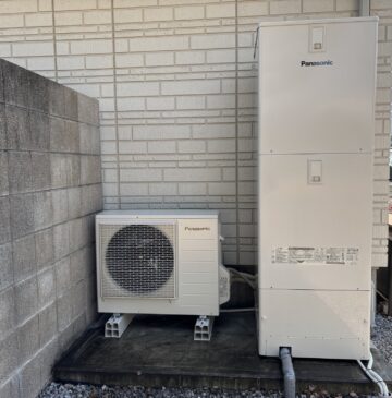 大分市Iエコキュートの施工事例工事後写真