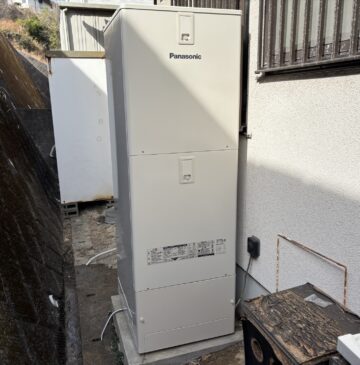 大分市Sエコキュートの施工事例工事後写真