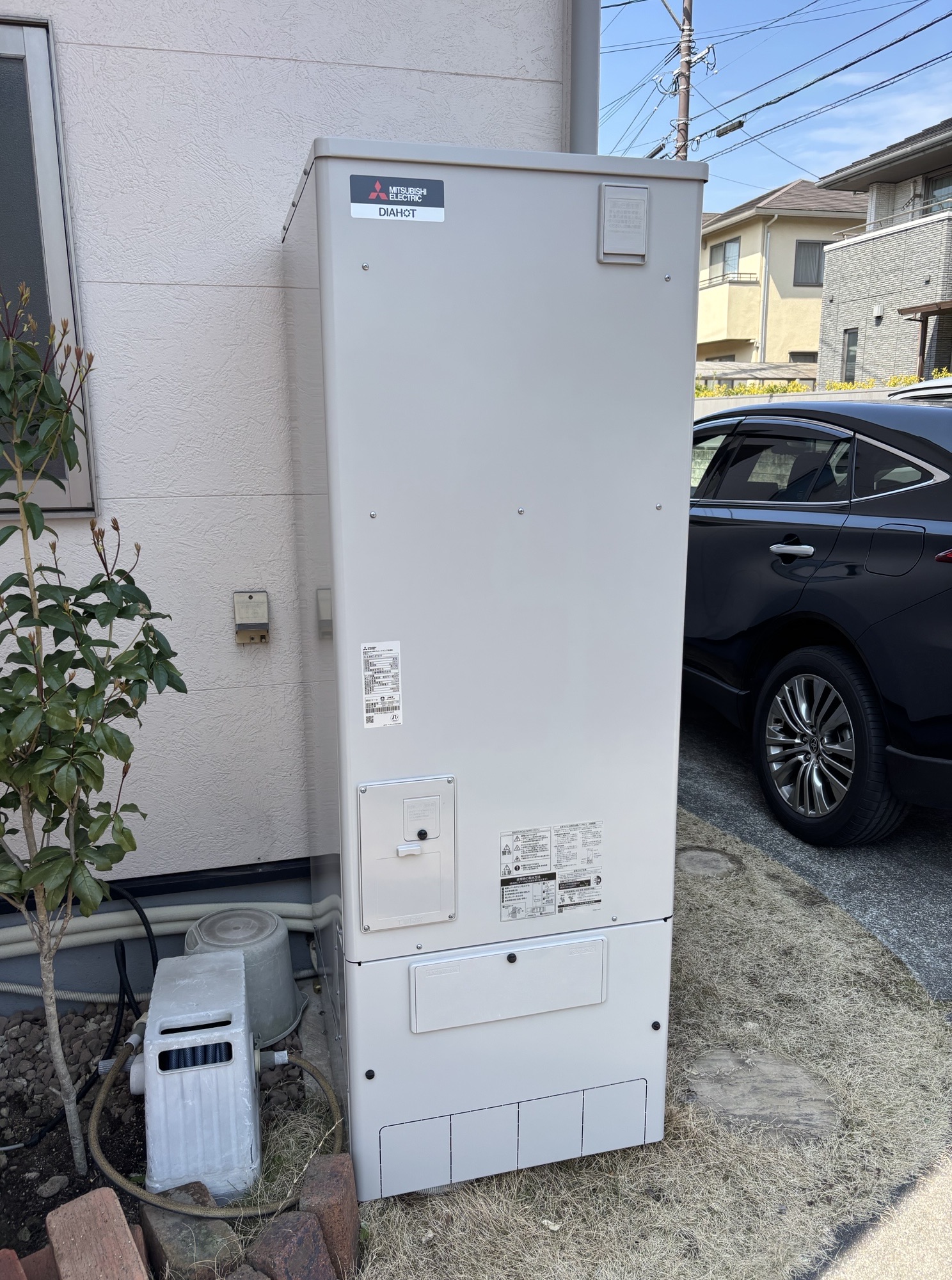 大分市A様邸エコキュート交換 三菱SRT-S377工事後写真2