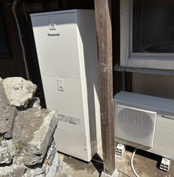 臼杵市Hエコキュートの施工事例工事後写真