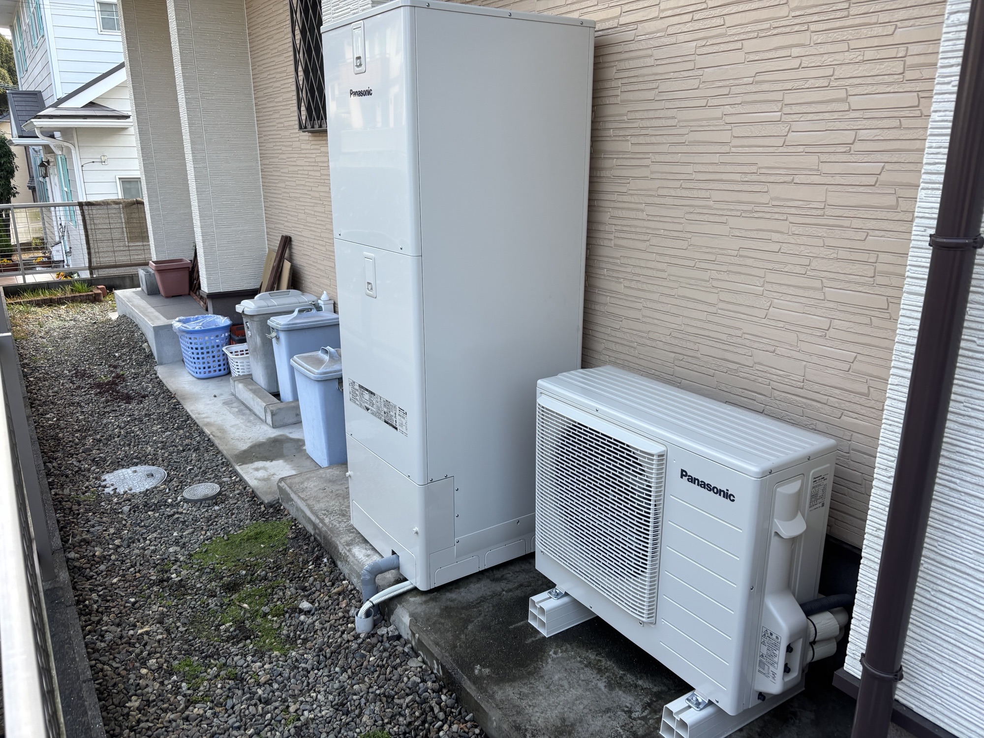 大分市M様邸エコキュート交換施工事例工事後写真3