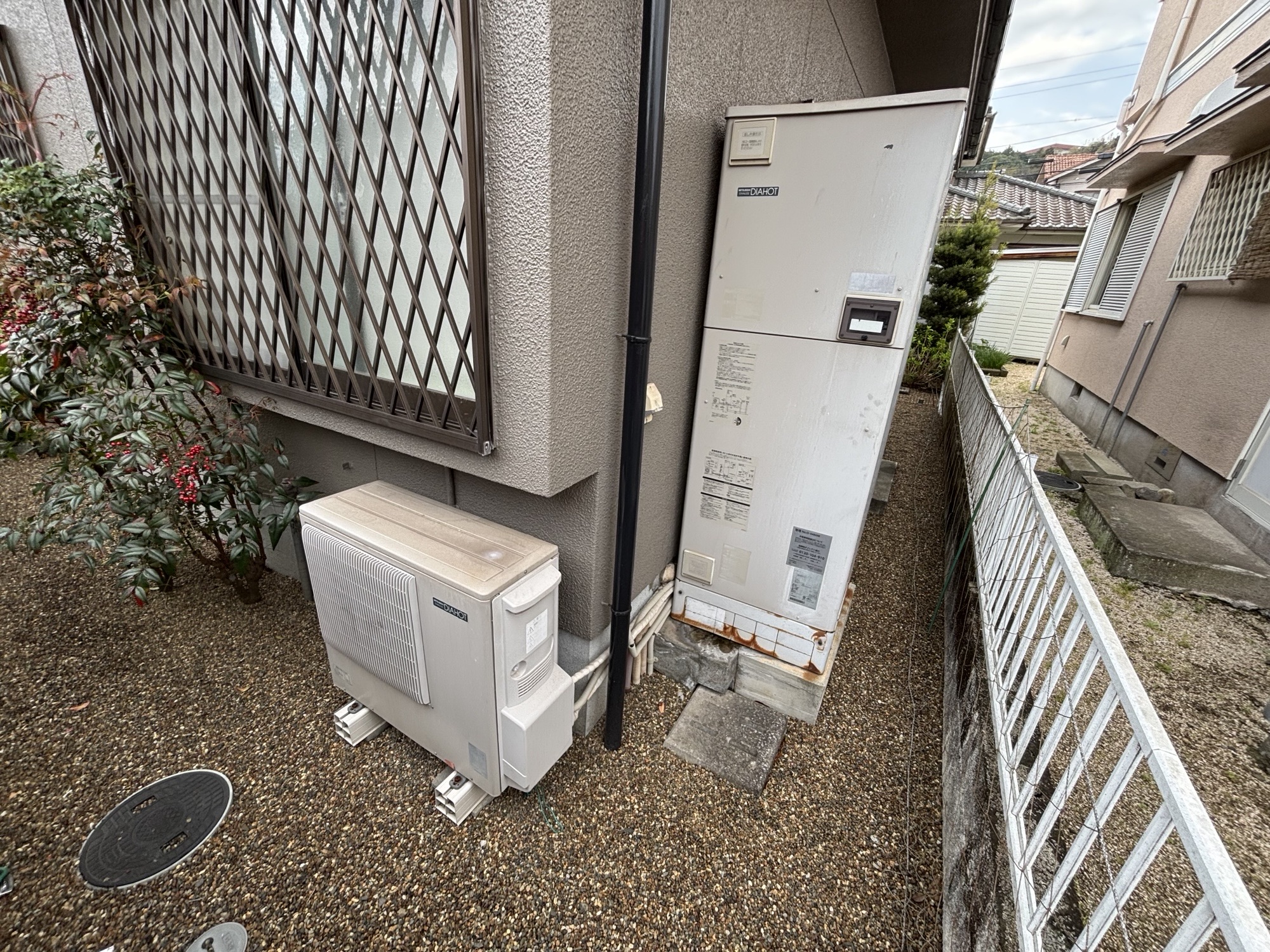 大分市N様邸エコキュート交換工事工事前写真