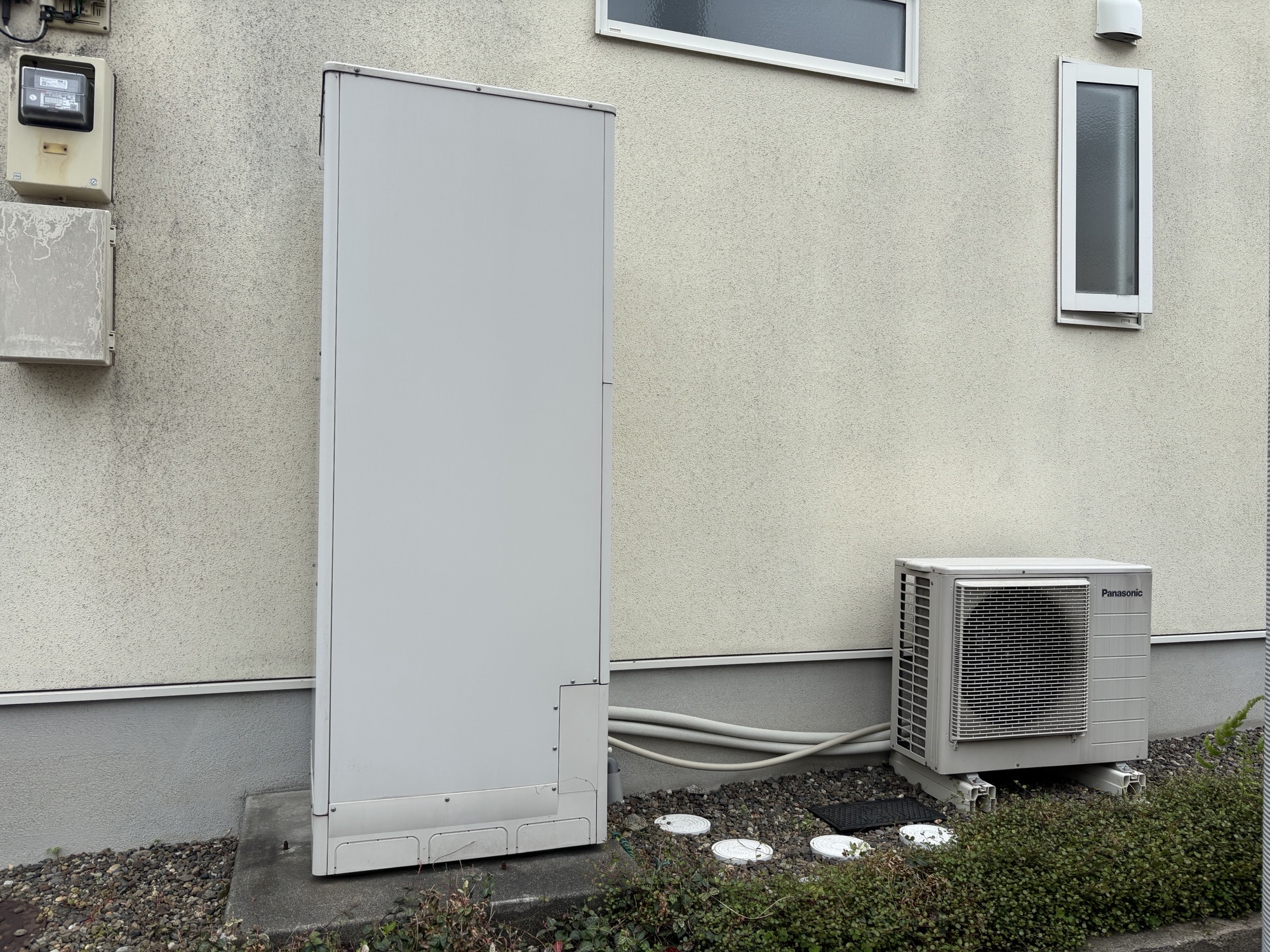 臼杵市S様邸エコキュート交換工事前写真