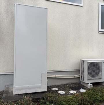 臼杵市Sエコキュートの施工事例工事後写真