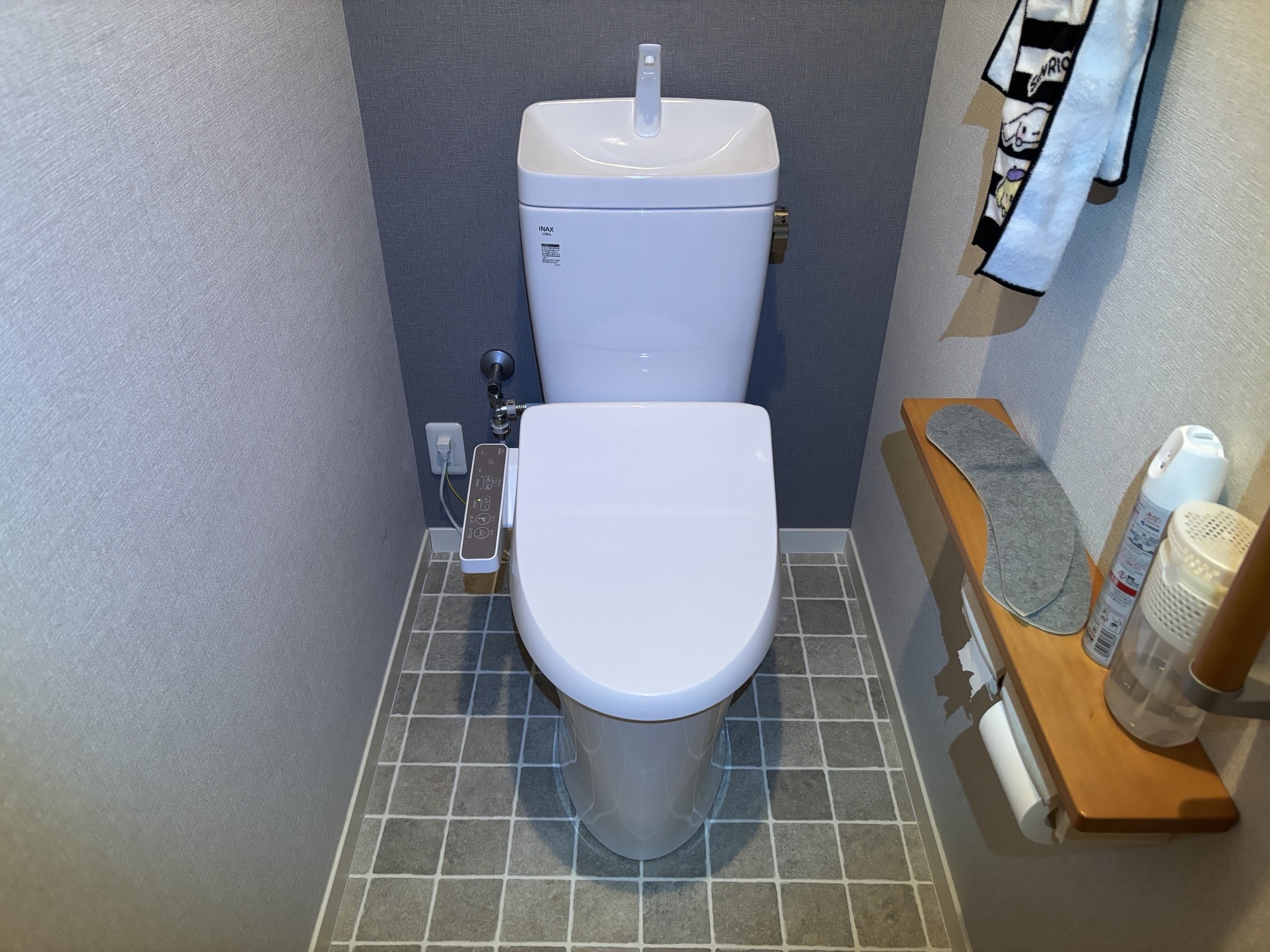 大分市Y様邸トイレ交換・床クッションフロア張替工事後写真