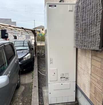 大分市Tエコキュートの施工事例工事後写真