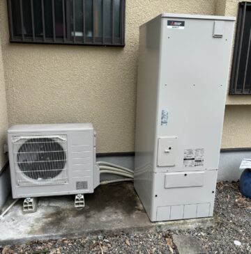 臼杵市Yエコキュートの施工事例工事後写真
