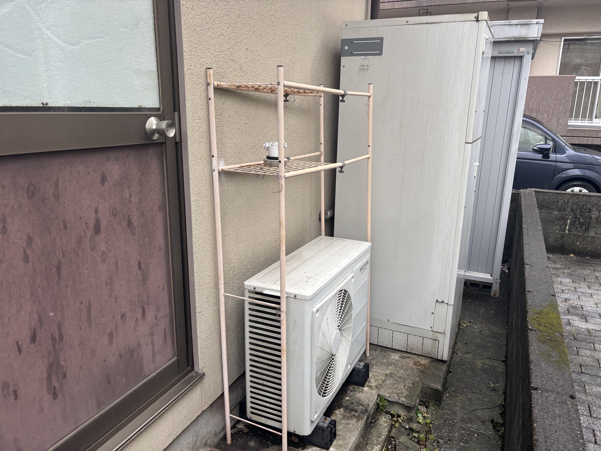 大分市S様邸エコキュート交換工事前写真