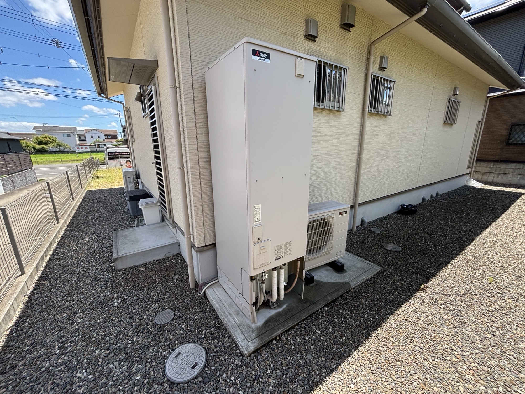 大分市T様邸エコキュート交換工事前写真