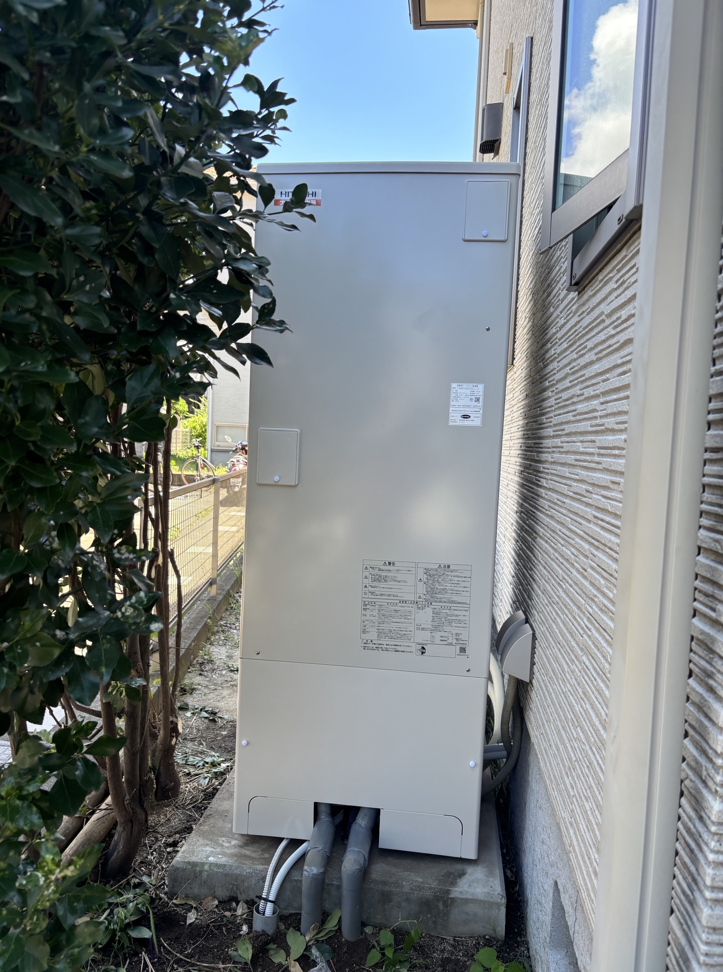 大分市S様邸エコキュート交換工事後写真
