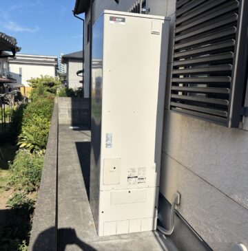 大分市Kエコキュートの施工事例工事後写真