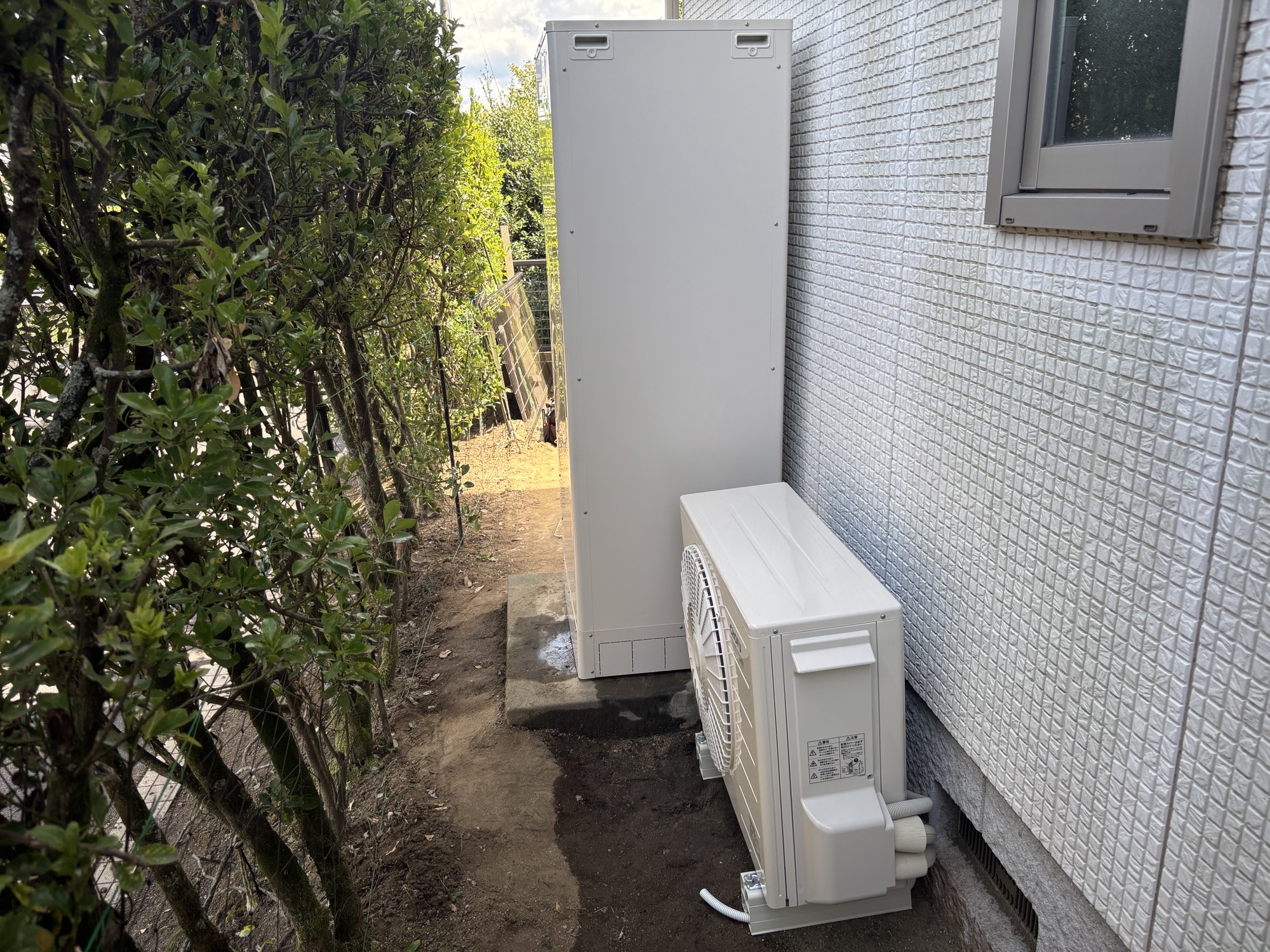 豊後大野市T様邸電気温水器～エコキュート交換工事後写真2