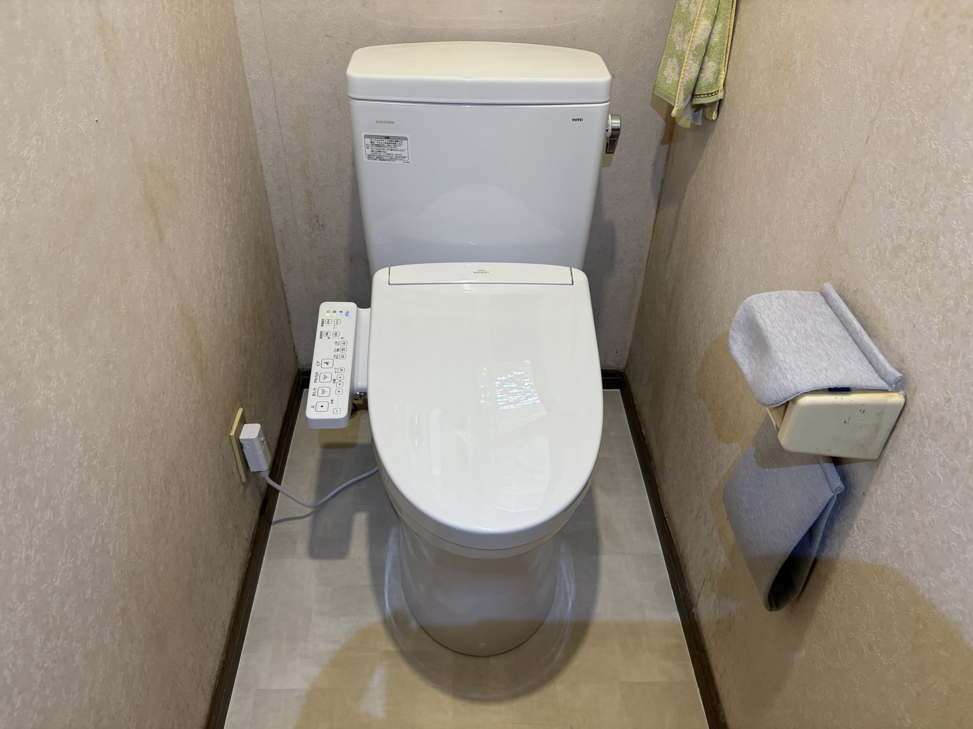 大分市K様邸トイレ交換及び床クッションフロア張替工事後写真