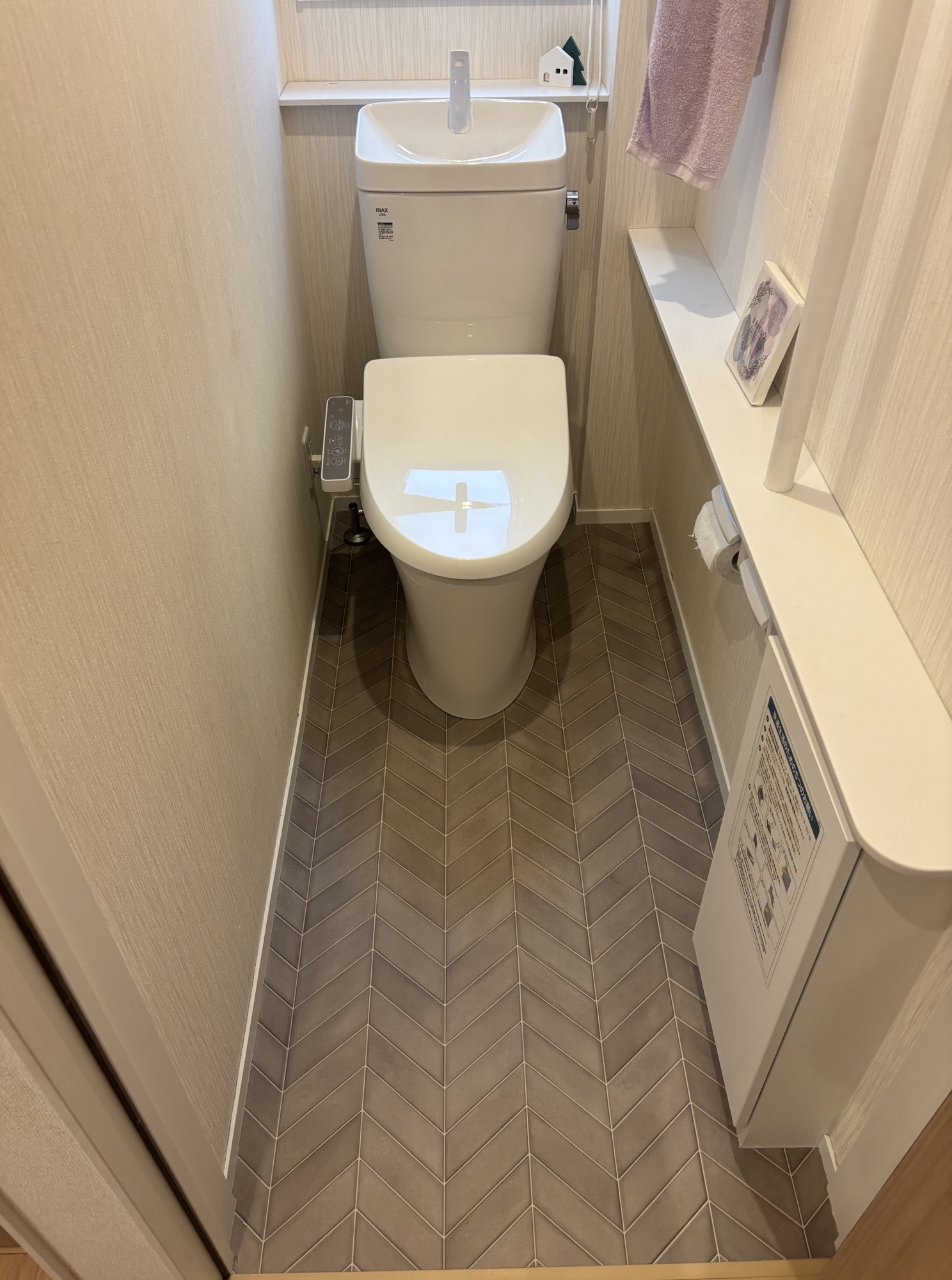 大分市O様邸トイレ交換及び床クッションフロア張替工事後写真2