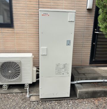 大分市Yエコキュートの施工事例工事後写真
