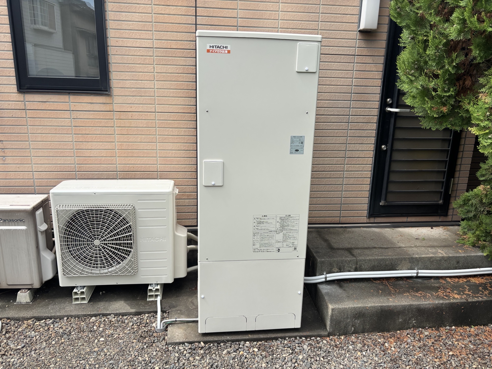 大分市Y様邸電気温水器～エコキュート交換工事後写真