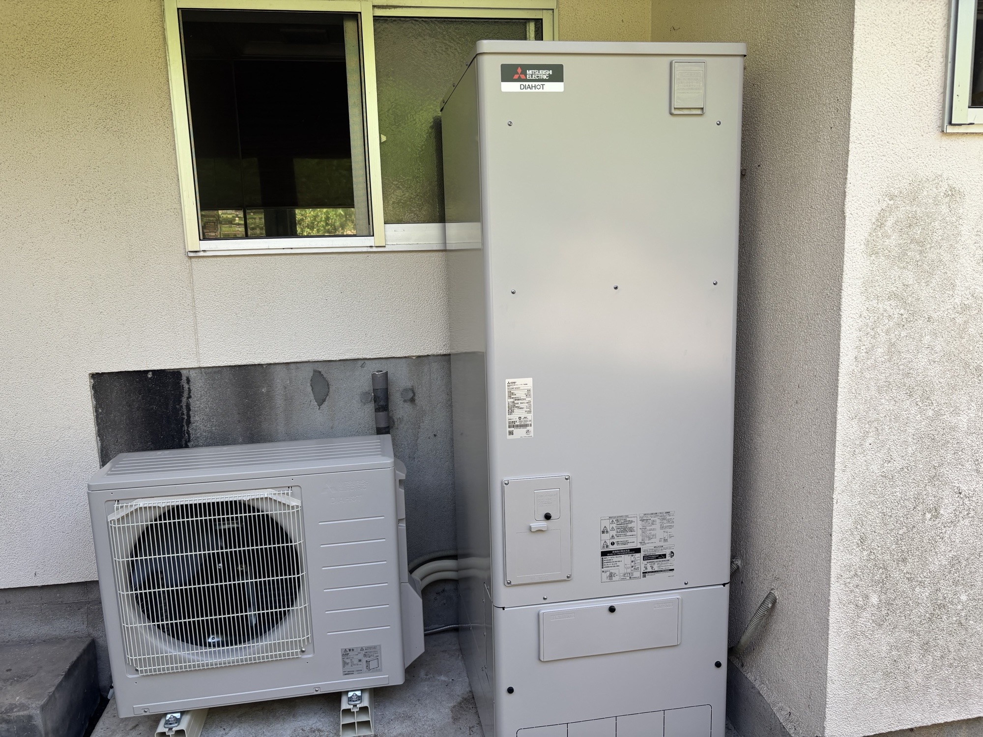 杵築市M様邸エコキュート交換工事後写真